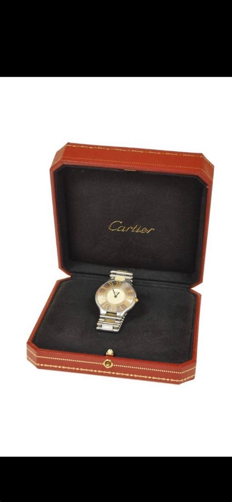 must de cartier klocka dam